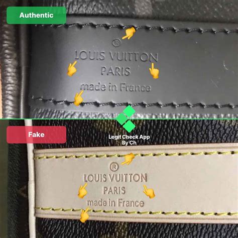 louis vuitton made in paris real or fake|Louis Vuitton counterfeit.